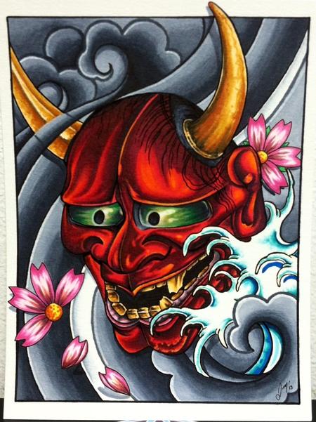 Tattoos - Hannya Mask - 86273